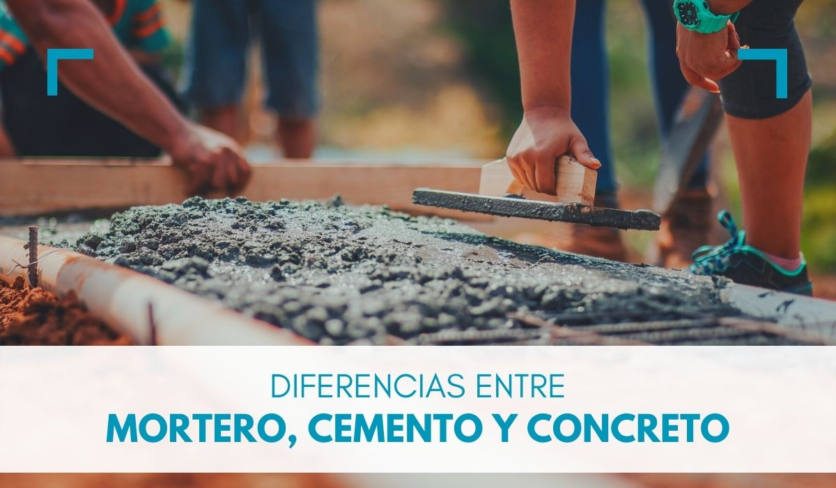 Lee más sobre el artículo Diferencias entre mortero, cemento y concreto, Guía definitiva